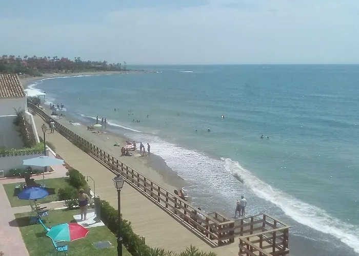 Апартаменты Casa Cachita 2-confortable Estudio A Pie De Playa Эстепона